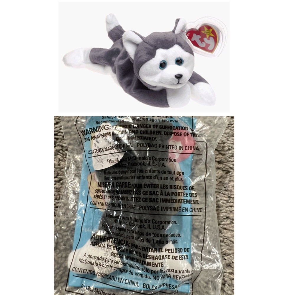 $3 MCDONALDS BEANIE BABY NOOK. VINTAGE IN PACKAGE. $3 if bundled